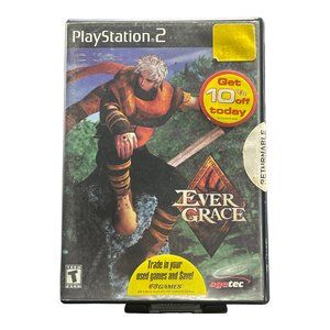 Evergrace (Sony PlayStation 2 PS2 2000) No‎ Manual